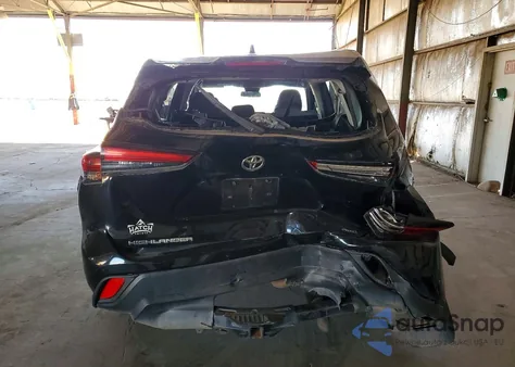 2021 Toyota Highlander L из США, поврежденный, VIN 5TDCZRBH8MS557705